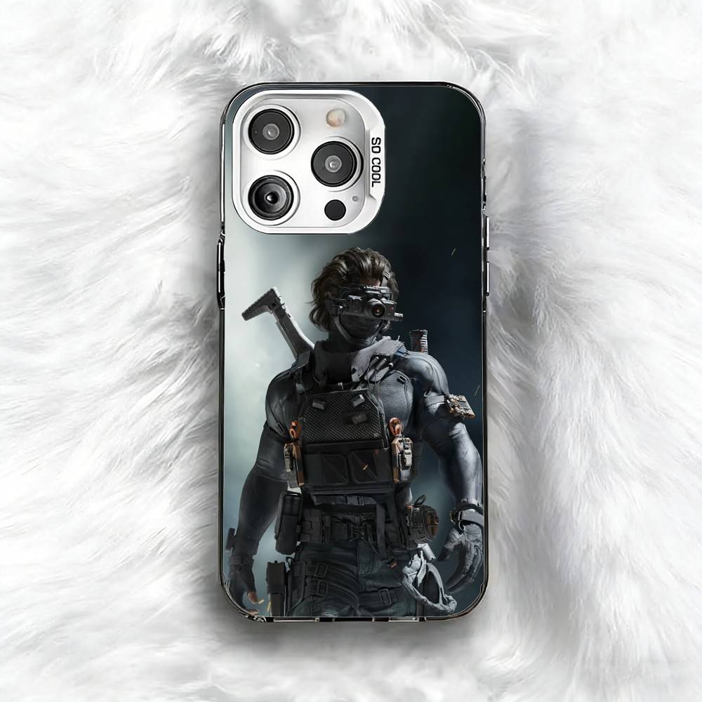 

D-Delta F-Force NOX Phone Case For iPhone 16 17 15 14 12 13 Pro Max Black Color Shockproof Cover iPhone15promax