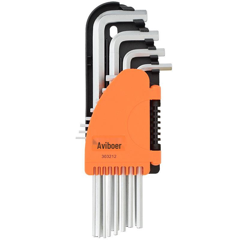 AIWEIBOER C Series 12-Piece Imperial Flat Head Hex Socket Set 303212