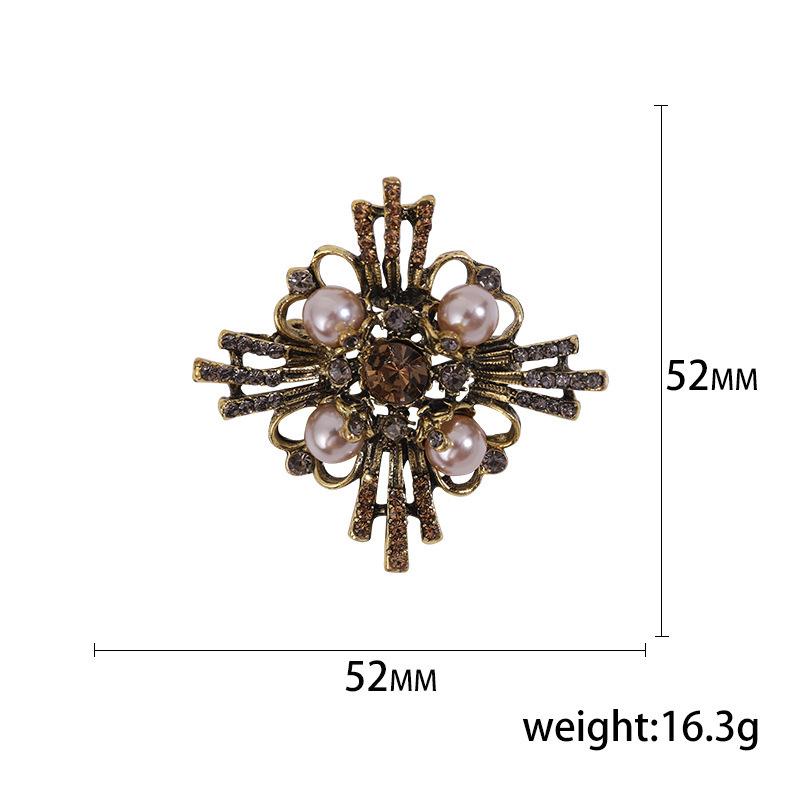 Vintage Barock Perle Corsage Flut Kreative Perle Brosche Männer Und Frauen Gleiche Elegante Pin