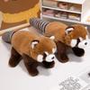 Cute Cute Raccoon Doll Plush Toy Red Panda Doll Children Soothing Rag Doll Birthday Gift