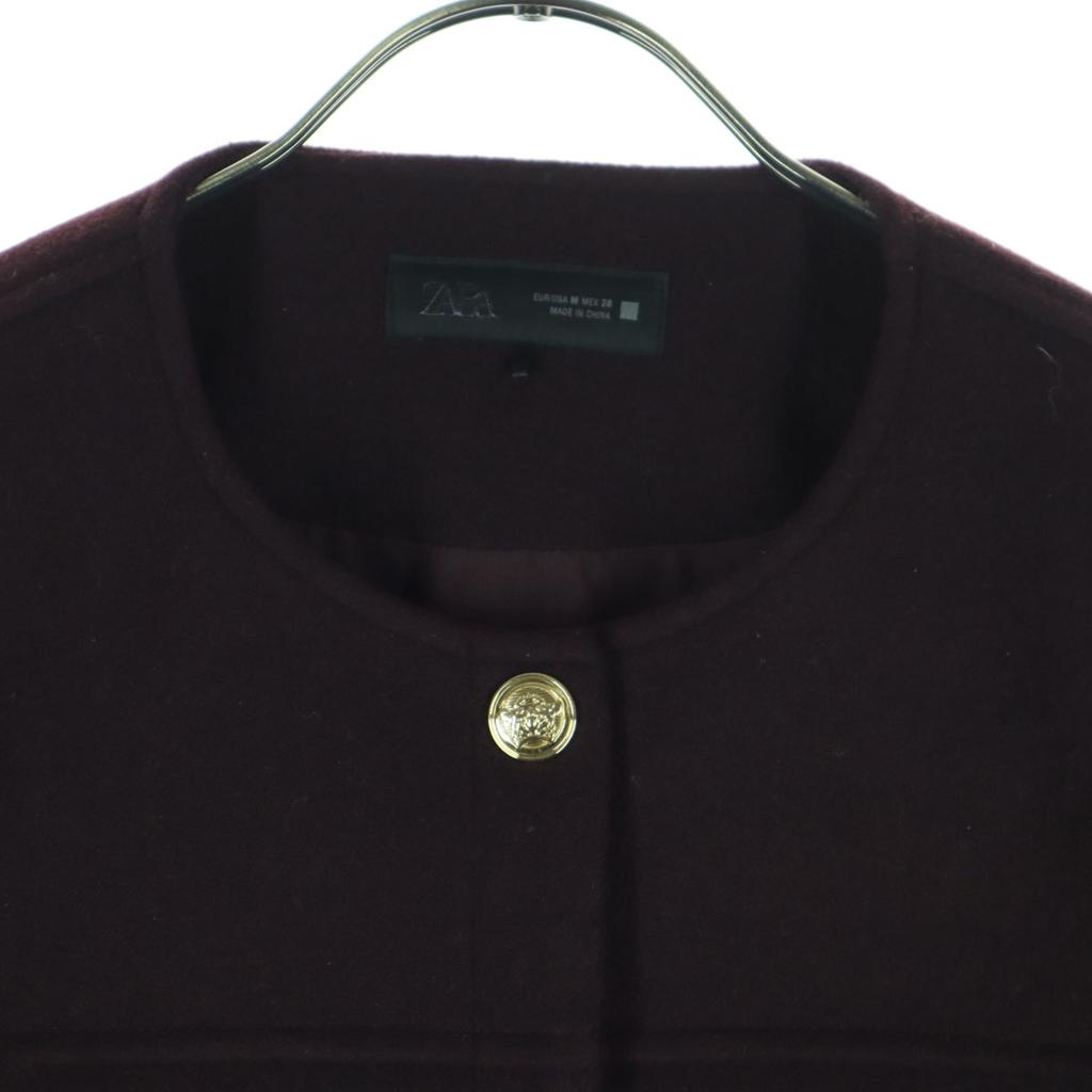 Beauty products ZARA Long sleeve Short length No color jacket M Brown Women Used