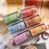 6 Rollen Check Fanatic Washi Tape Set Bunte Karomuster Schottenmuster Dekoratives Abdeckband Süßes Gittermuster Bastelband