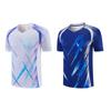 Breathable Quick-drying Badminton Jersey Men's and Women's Moving Short-sleeved T-shirt Adult Children's Table Tennis Jersey Table Tennis Jersey