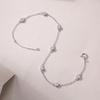 Bracelet S925 Silver Smart Bubble Bracelet With Moissanite Hand Jewelry