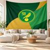 Norwich City Football Wall Tapestry, Soft Fabric Wall Hanging, Decorative Backdrop For Bedroom Home Wall Art