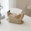 Nordischer Stil Wolle Gestrickt Taschentuchbox Auto Innenraum Dekoration Heimdeko Milchweiß Stoff Taschentuchhalter Hängende Tasche