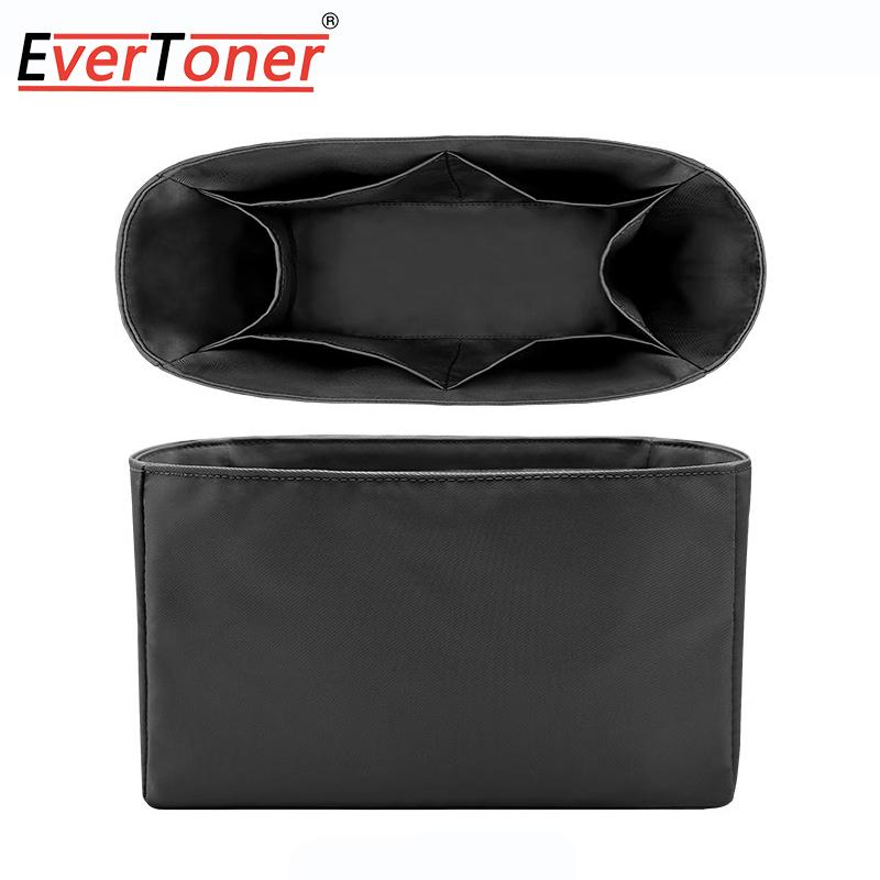 

EverToner Nylon Purse Insert Organizer Fits For BV Bang Bang Vanity Bag Inside Storage Bag Travel Makeup Insert Inner Bag