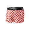 New Large-sized Summer Fashion Printed Ice Silk Breathable Mid-waist Briefs