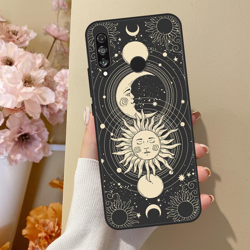 Magic Moon Tarot For Huawei Nova 7i 8i 11i 12i 12s Y73 Y70 Y90 Y60 Y72 Y61 Y91 9 10 SE P30 Pro P40 Lite Case