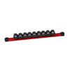 2 Pcs Screwdriver Organizer 9 Slots Rail Screwdriver Wrench Pliers Hand Tool Holder for Workshop Garage