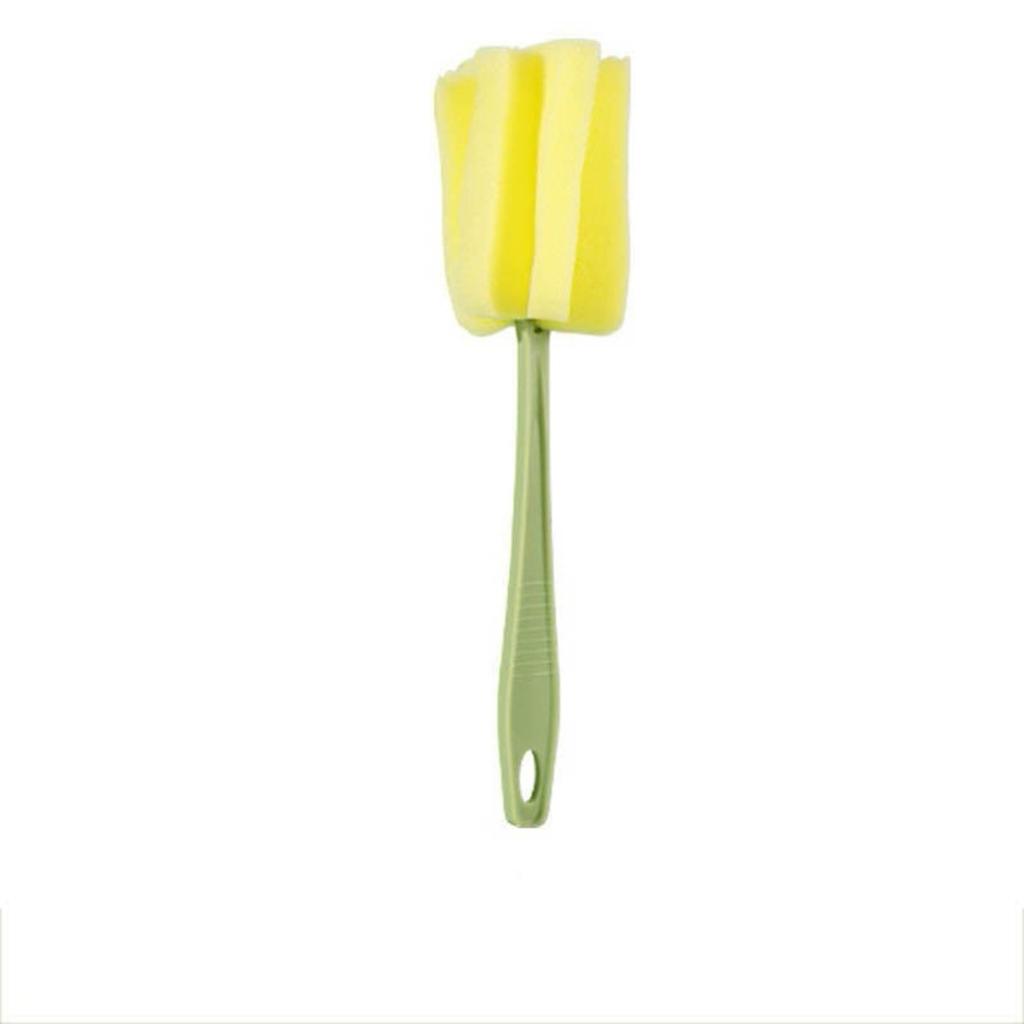 Sponge Cup Brush Long Handle Cleaning Brush Suitable For Baby Bottles Glassware Mug Cup Kitchen Cleaning