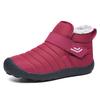 Large size outdoor mountaineering snow boots winter velvet warm cotton shoes medium and old non-slip
