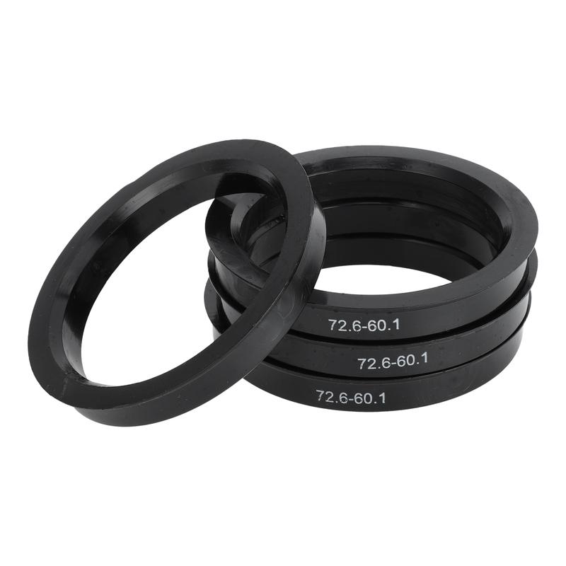 UXCELL 4 pcs Car Hub Centric Rings Plastic Wheel Bore Center OD 73.1 72.6 74.1 to ID 57.1 64.1 54.1 66.1 mm