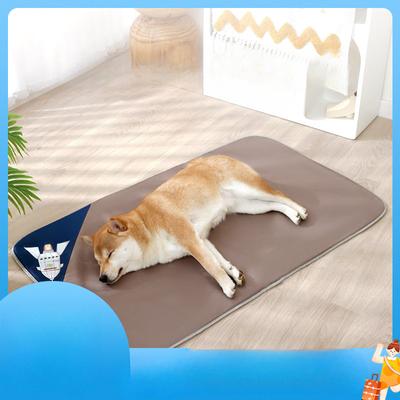 Tapete para cães, adequado para todas as estações, tapete de verão para dormir para cães, tapete de canil para dormir, tapete para animais de estimação para cães pequenos e médios