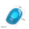 New Silicone Gel Orthopedic Insoles Back Pad Heel Cup for Calcaneal Pain Health Feet Care Support Spur Feet Cushion Pads