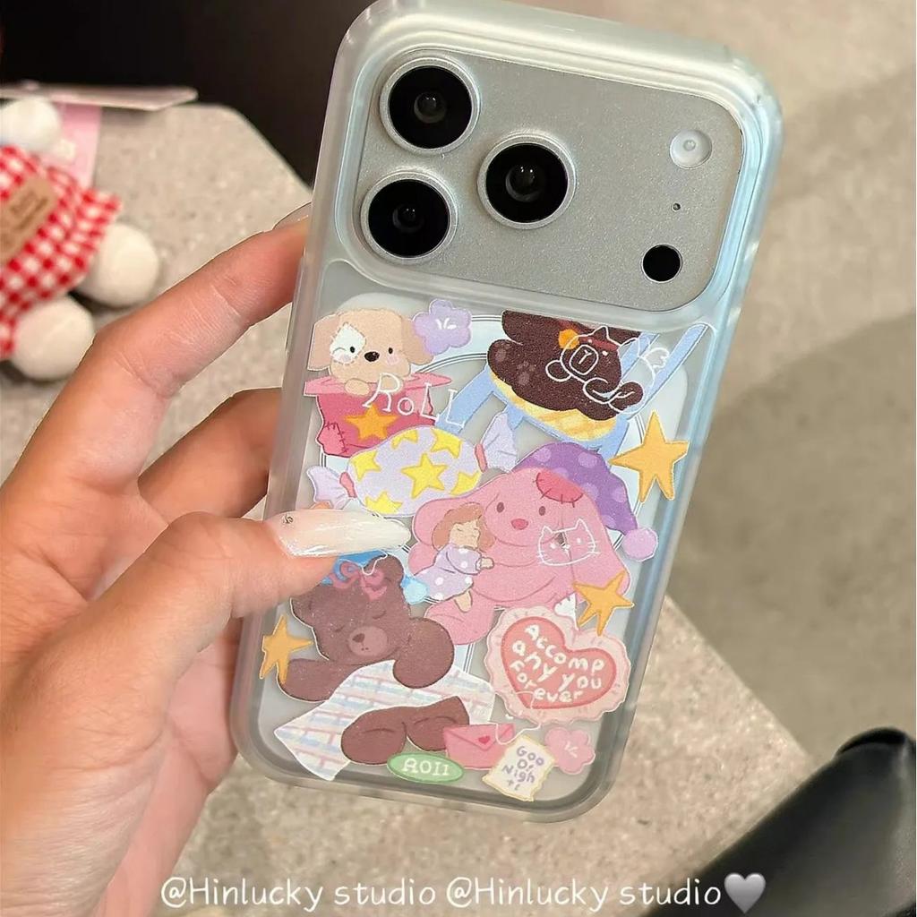 Cartoon Suitable for Apple 11promax Mobile Phone Case 11plus Magnetic Suction 11 Bracket 11pro Skin Feeling 11e Creative 11