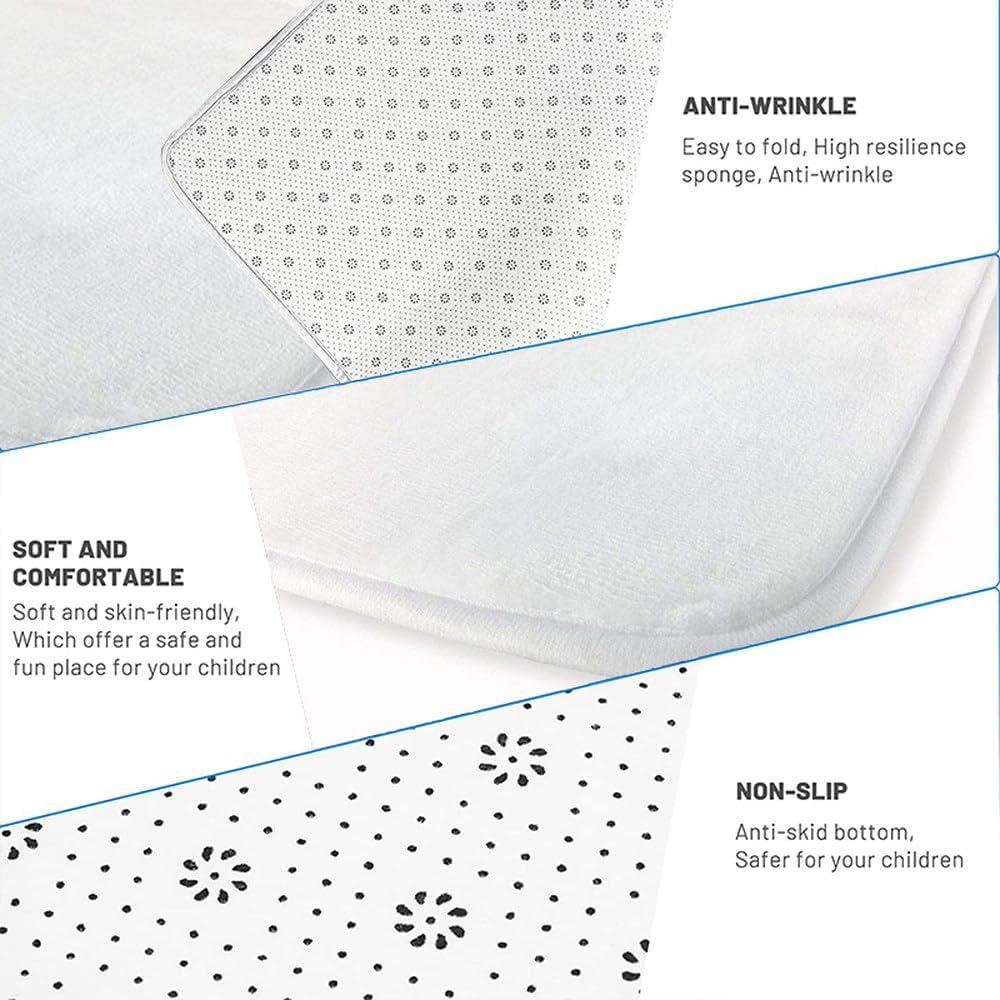 Vintage Floral Hello Doormat Non-Slip Washable Stain-Resistant Floor Mat for Front Door Home Decor