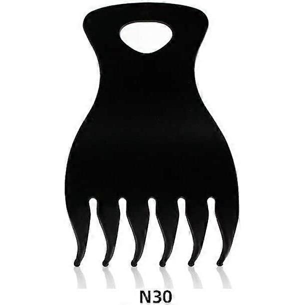 Pxcl Men's Hairdressing Comb,2 Pcs Anti-static Detangling Hair Brush Wide Tooth Hair Comb Hairdressing Oil Comb For Barber Shop