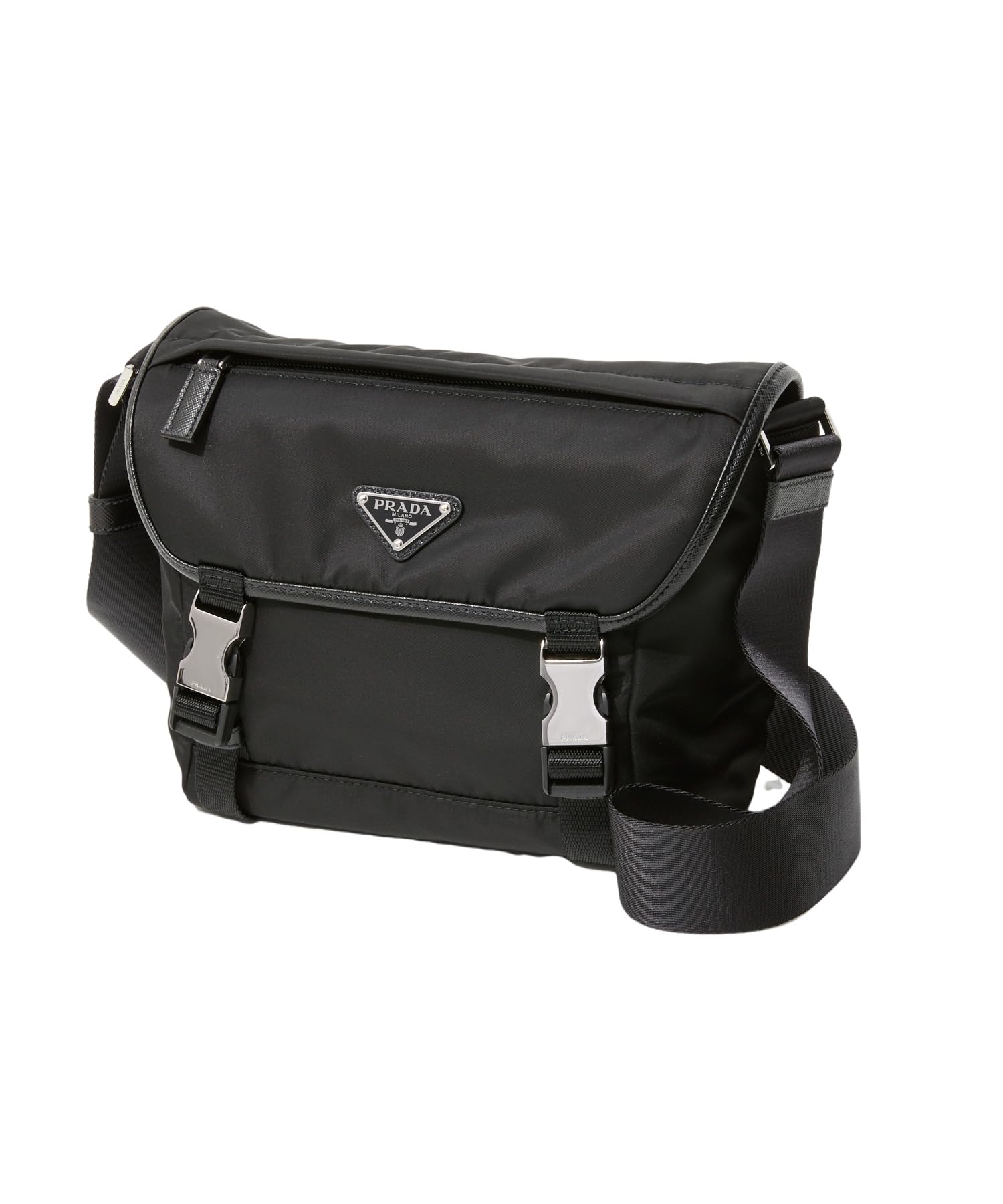 

Prada Shoulder 2DMG Men s Bag, 2VD066, RE-NYLON, NERO.