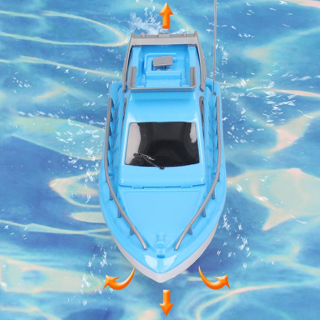 Wireless Remote Control Boat High Speed Sensitive Sensing RC Electric Speedboat Yacht for