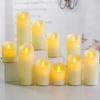Flashing Flameless Tea Candles Battery-Powered Led Wishing Candles For Halloween Christmas  Other Festivals Home Decor