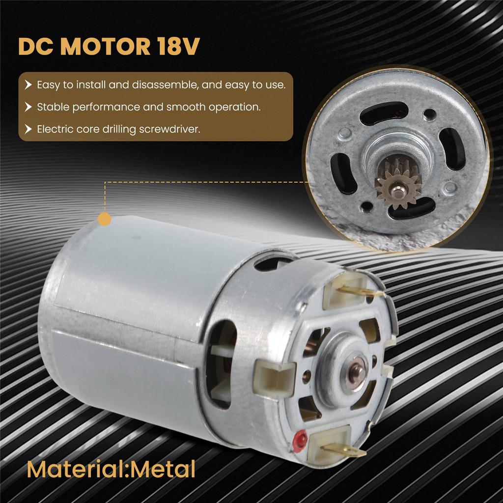 Motor cu 13 dinți 18V Înlocuire pentru BOSCH GSR 18-2-LI GSB 18-2-LI PSB 1800 LI-2 Șurubelniță