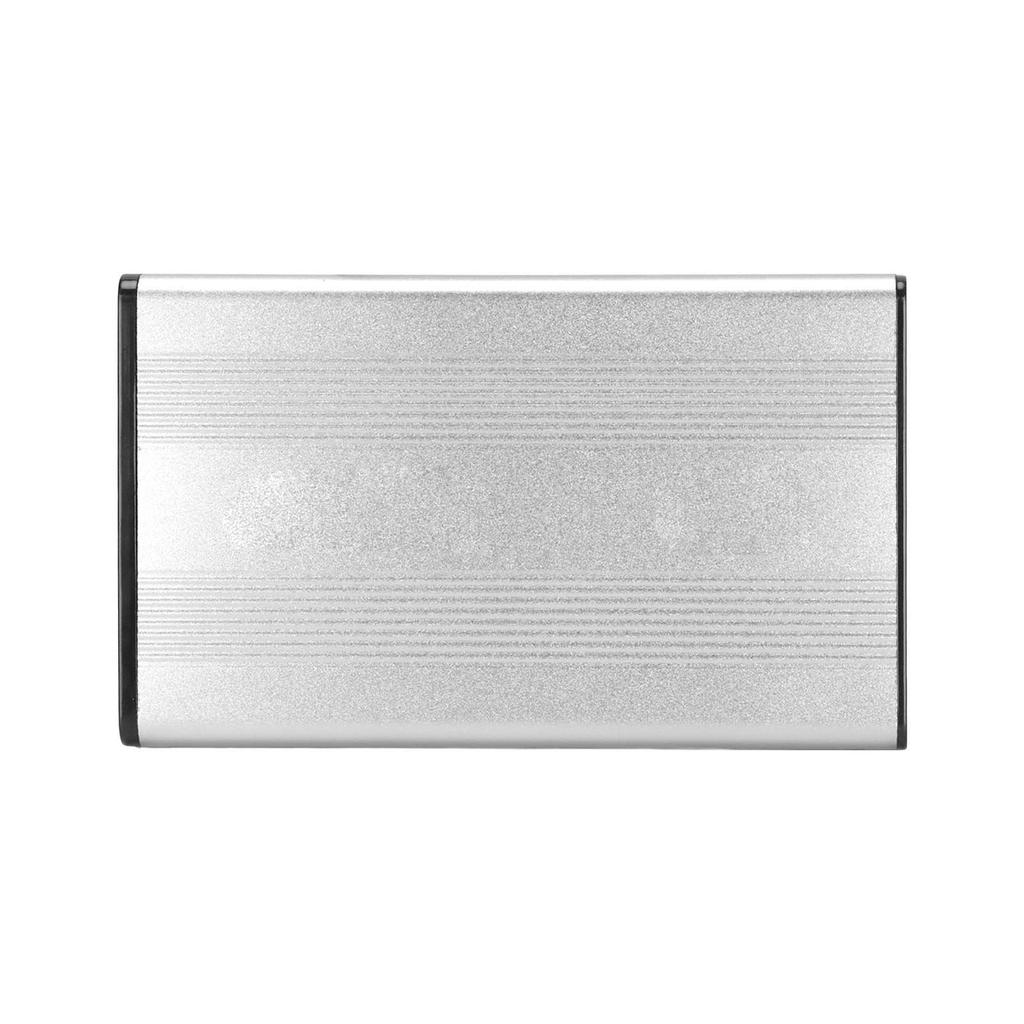 Enclosure 2.5in 5Gbps 2TB Capacity Anti Static Hard Drive Case with USB3.0 Interface for Dows for OS X for (Not Include Hard Disk)