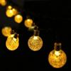 6.5M 30LED Solar-powered Bubble String Lights Night Light Garden Home Party Bar Decoration
