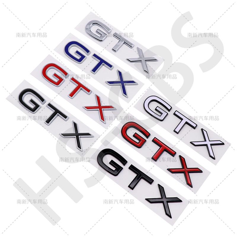 ABS GTX Emblema Badge Adesivo Decalcomania Baule Posteriore Bagagli Porta Per ID4 ID3 ID5 ID6 Styling Auto Logo GTX Accessori