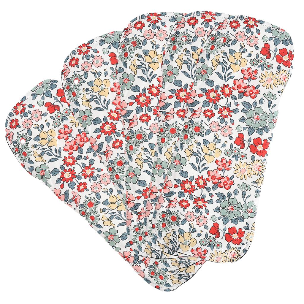 5Pcs Reusable Feminine Pads Washable Women Cotton Breathable Skin Friendly Hygiene Products S