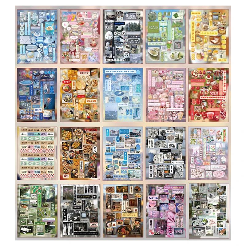 

Mr.Paper 3 стиля 45 шт./пакет Книга наклеек с вырезанной пленкой для DIY-ежедневника, чехла для телефона, фотоальбома, скрапбукинга, бирки для подвешивания, украшения для карточек