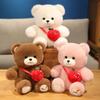 Cute Hug Apple Bear Teddy Bear Doll Plush Toy Hug Bear Doll Children's Company Soothing Ragdoll