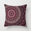 Retro Pattern Printed Cushion Pillow Cover Sofa Side Sleeping Household Products Linen Cushion Geometric Pattern