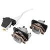 ATV Front Brake Caliper 1436‑423 Left Right Brake Calipers Cylinders Assembly Set Replacement for Arctic Cat 250 300