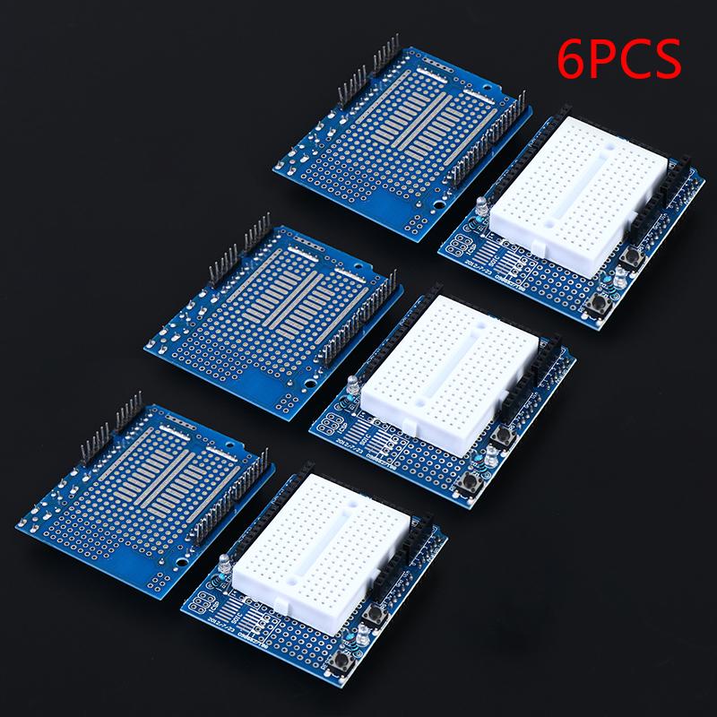 For Uno Proto Shield Prototype Expansion Board With Syb-170 Mini Breadboard Based For Arduino