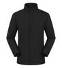 Solid Color Thin Windbreaker with Logo and Anti-Static Stand-Up Collar