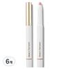 Heart Percent Dot On Mood Lip Pencil 0.8g Rose Beige 6 Pcs