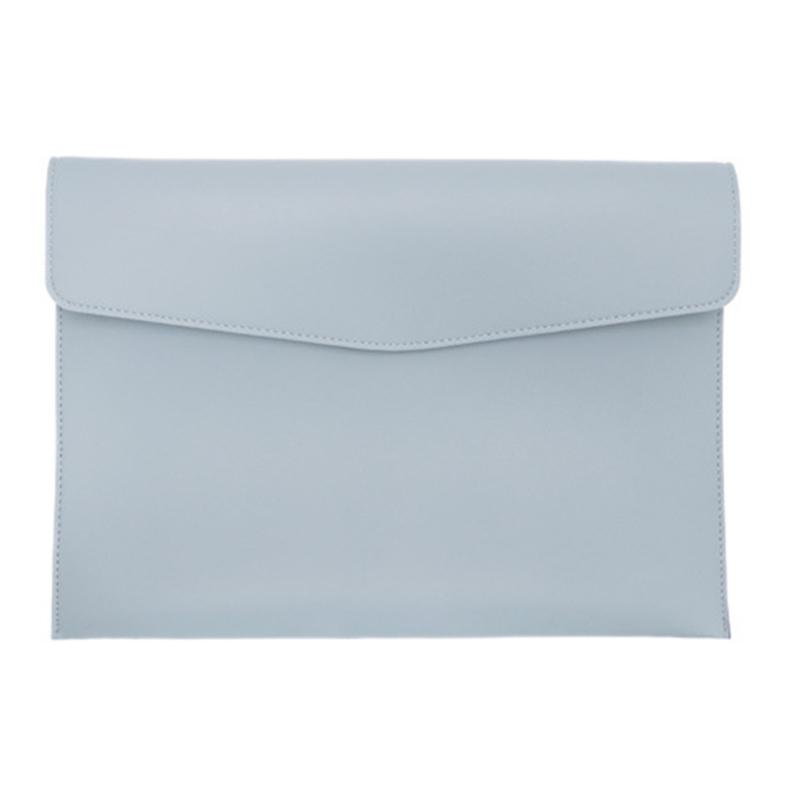 A4 File Folders PU Leather Document Bag Document Folders Paper Storage Bag Document Holder School Office Supplies 1