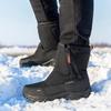 Men Boots  Winter Shoes For Men Warm Snow Boots Mid-calf Men Warm Shoes Thick Plush Winter Boots For Men Women Cotton Shoes