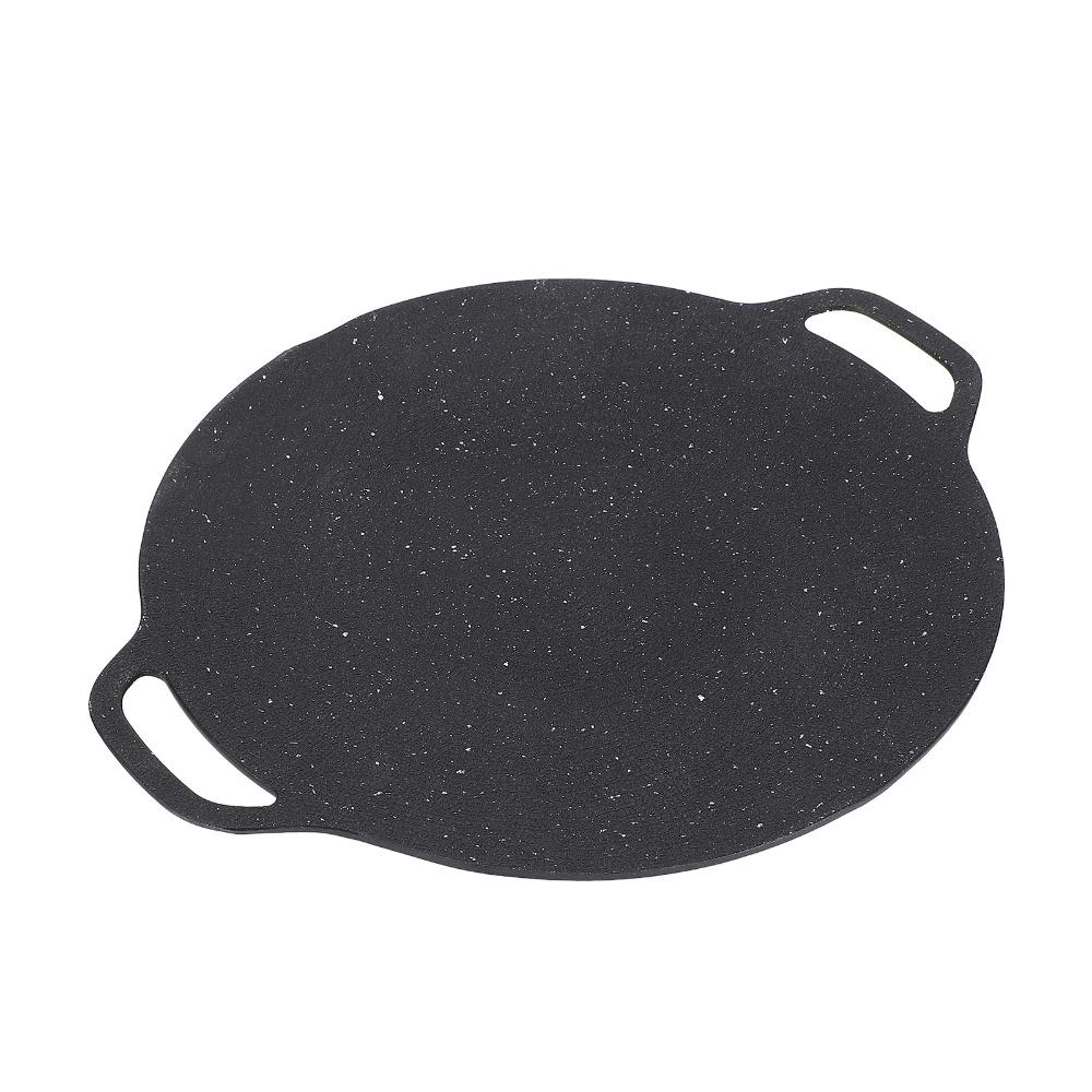 Aluminum Alloy Korean Grill Pan Nonstick Barbecue Pan Portable BBQ Grill Pan Home Cooking