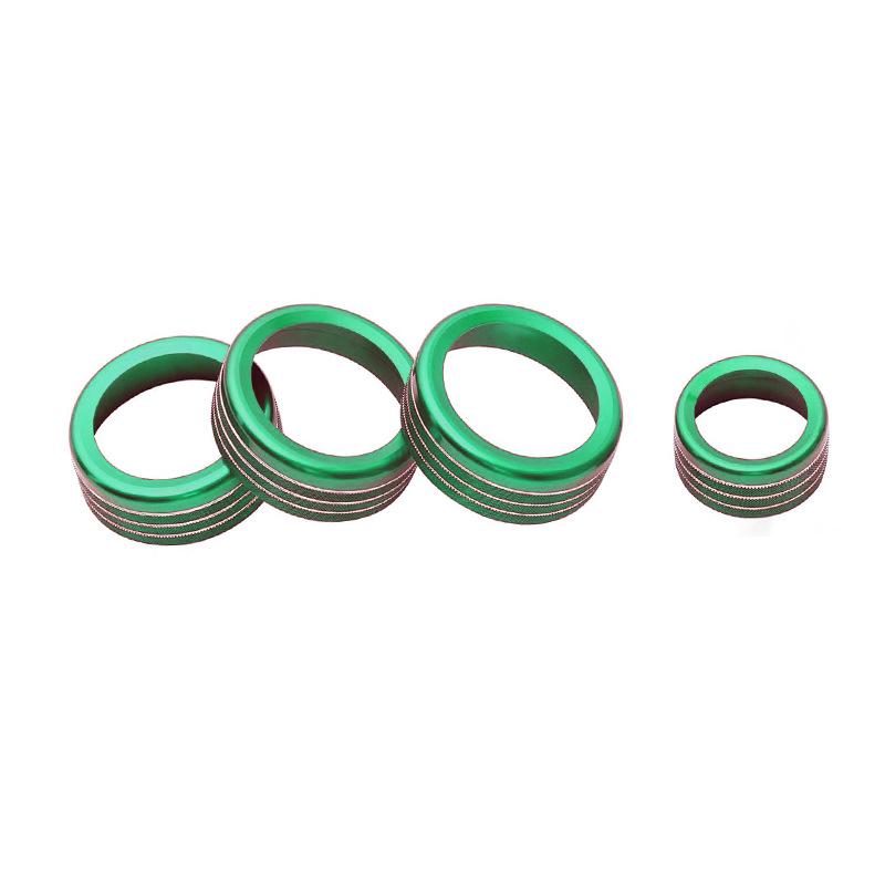 Aluminium-Knopfblenden für 2024-2025 Toyota Tacoma Klima & Audio