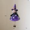 Ghost Witch Drop Ornament Multicolor Hang Decorative Dolls Halloween Hanging Decoration  Gift