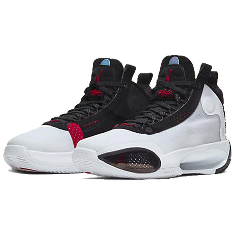 Jordan XXXIV White Black Red GS BQ3384-100