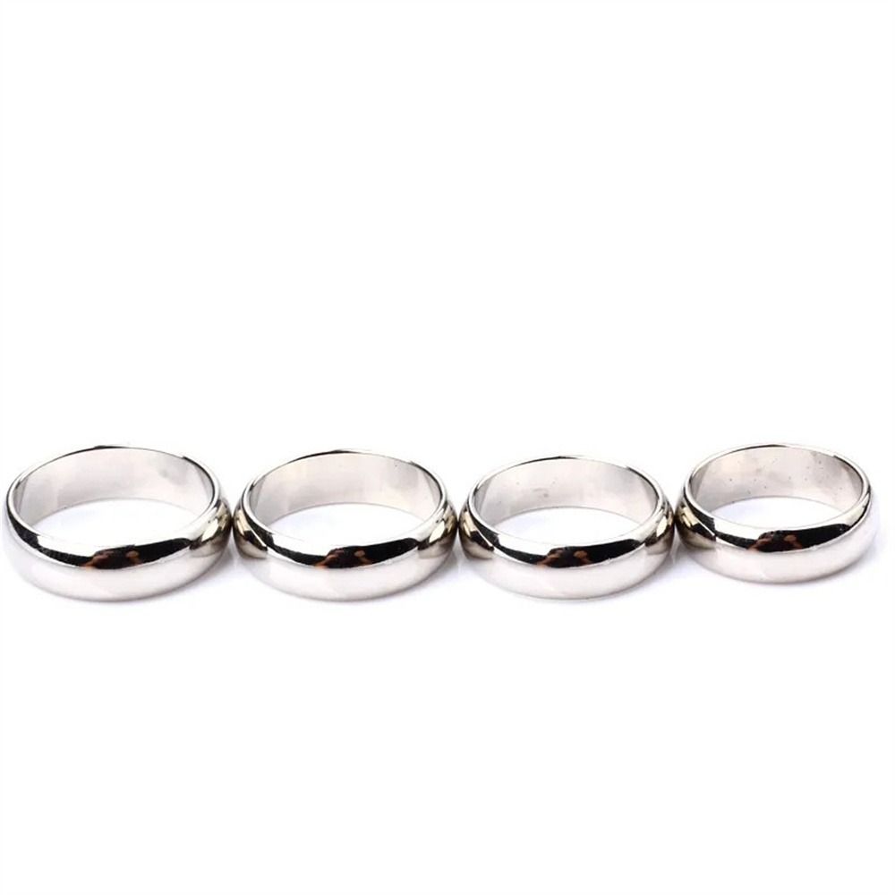 Gold Silver Plate Magician Ring Magic Tricks Wizard PK Ring Magnetic Magic Ring Close Up