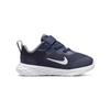 Nike REVOLUTION 6 Recyklovatelný materiál Protiskluzové tlumení Odolné proti oděru Nízké batolecí boty Modrá Bílá DD1094-400