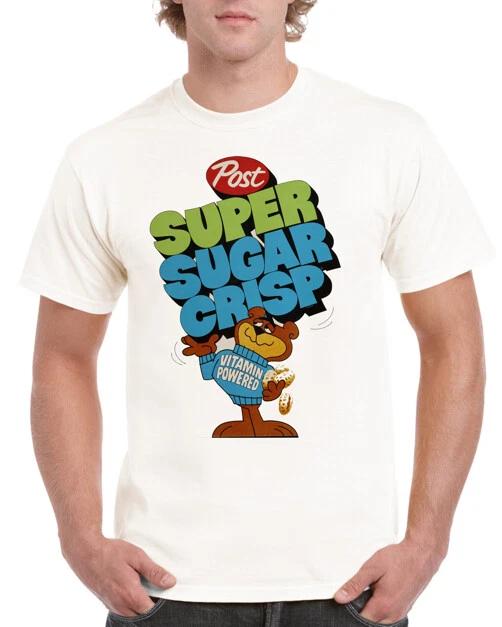 SUPER SUGAR CRISP CEREAL T-shirt POST SUGAR BEAR- BEAUTIFUL GRAPHICS! 3XL