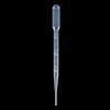 10/100Pcs Plastic Pipettes 3ml Transparent Transfer Pipette Droppers Epoxy Resin Casting Scientific Experiment Liquid Extraction