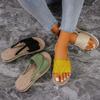 Fashion Women Flat Slippers 2024 Summer New Lightweight Casual Sandals Comfortable Outdoor Beach Slippers Designer Shallow Slides Women