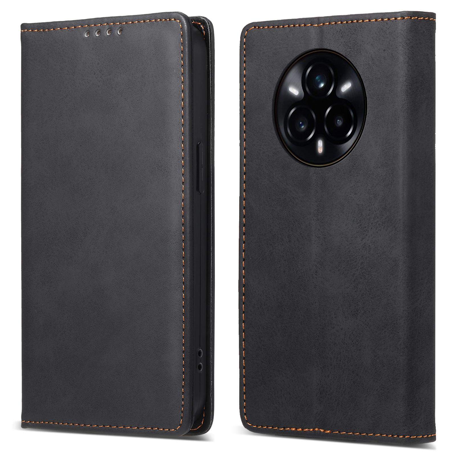 

For Realme 14 Pro+ 5G Wallet Case RFID Blocking PU Leather Phone Cover D