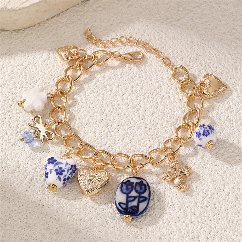 

Летний пляжный браслет-шарм с ракушками и подвеской из цинкового сплава для повседневного ношения женщинами Bracelet